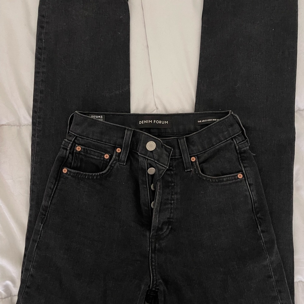 Aritzia Denim Forum Black Jeana